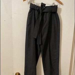 Wilfred high waisted tie trousers.